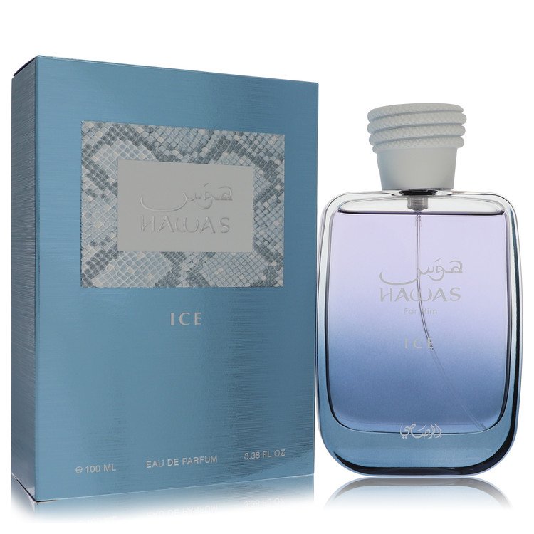 hawas ice by rasasi eau de parfum spray 3.3 oz