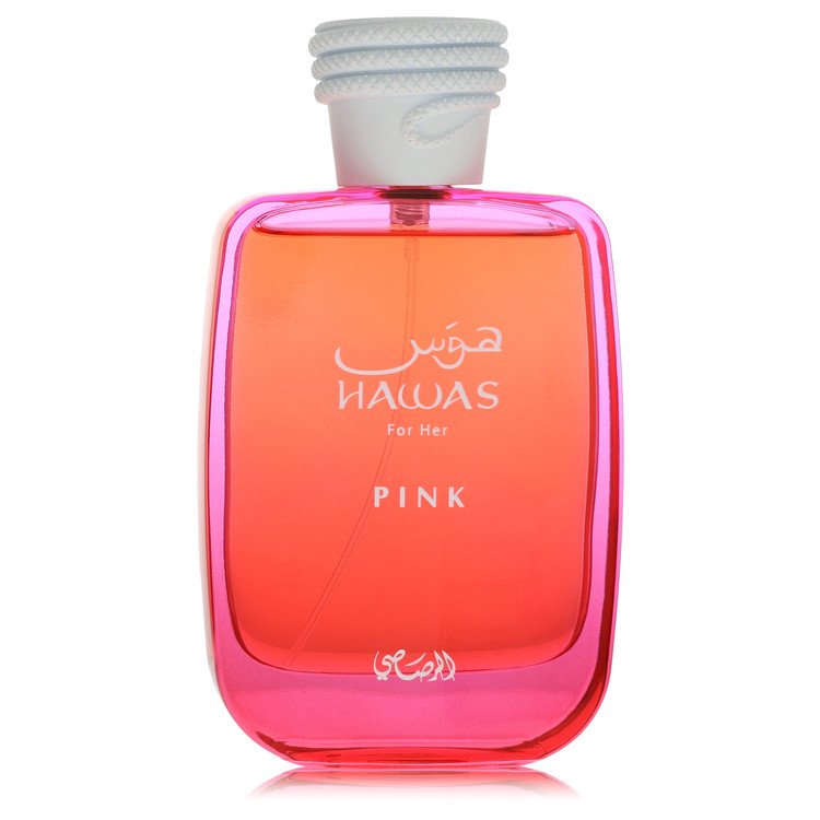 hawas pink by rasasi eau de parfum spray (unboxed) 3.38 oz