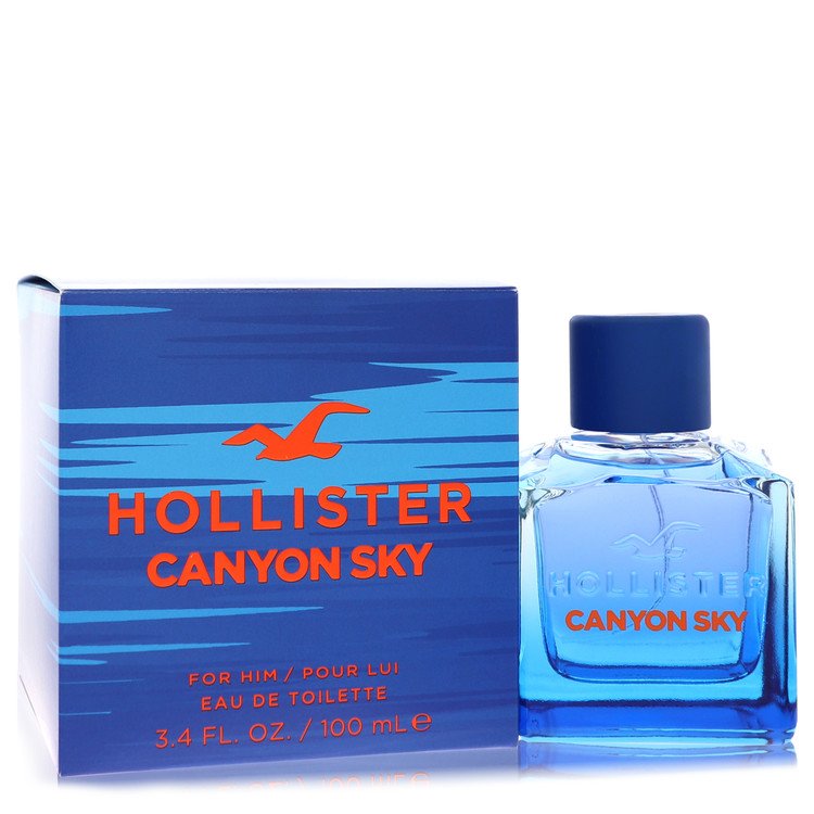 hollister canyon sky by hollister eau de toilette spray 3.4 oz