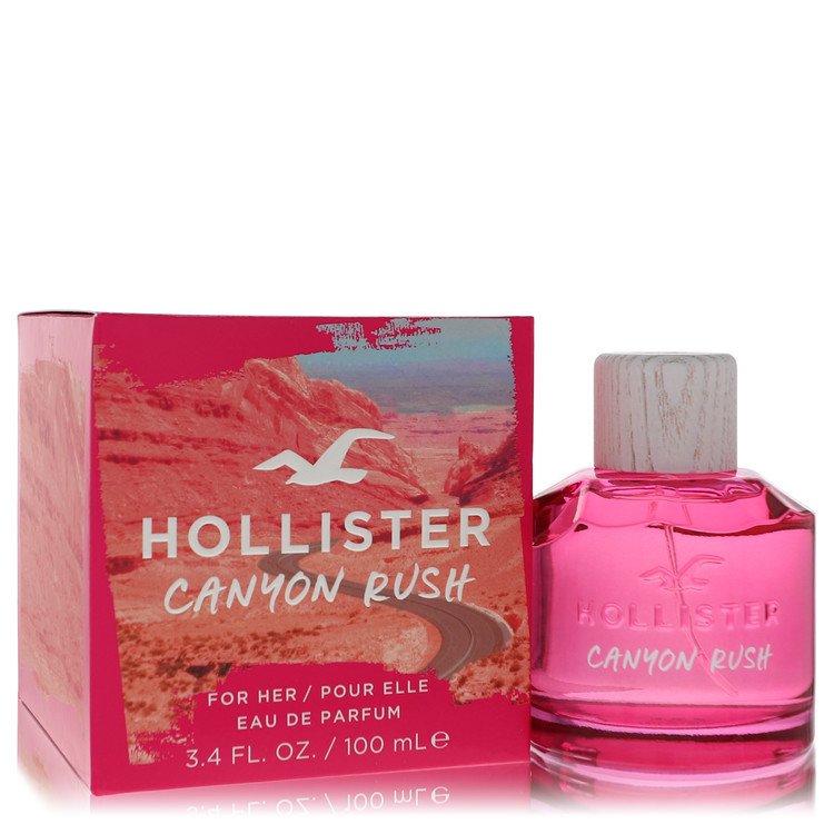 hollister canyon rush by hollister eau de parfum spray 3.4 oz