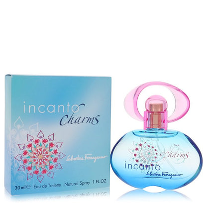 incanto charms by salvatore ferragamo eau de toilette spray 1 oz