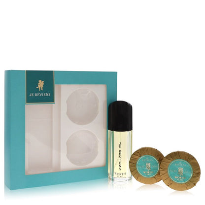 je reviens by worth gift set - 1.7 oz eau de toilette spray + 2 x 2.6 oz soap --