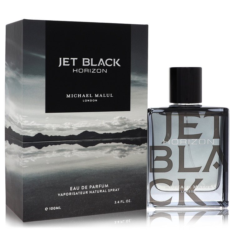 jet black horizon by michael malul eau de parfum spray 3.4 oz