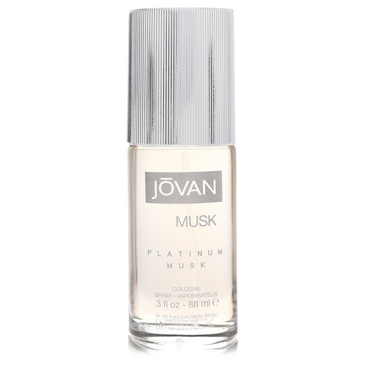 jovan platinum musk by jovan cologne spray (unboxed) 3 oz