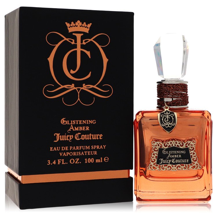 juicy couture glistening amber by juicy couture eau de parfum spray 3.4 oz