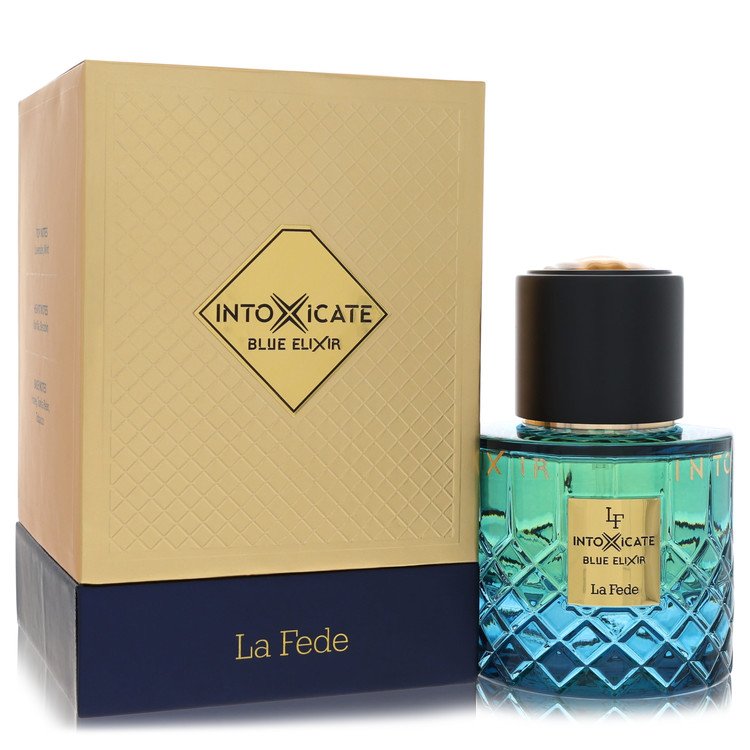 khadlaj la fede intoxicate blue elixir by khadlaj eau de parfum spray 3.4 oz