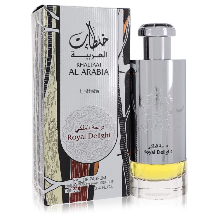 khaltat al arabia delight by lattafa eau de parfum spray (unisex) 3.4 oz