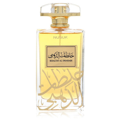 khaltat al dhahabi by nusuk eau de parfum spray (unisex unboxed) 3.4 oz