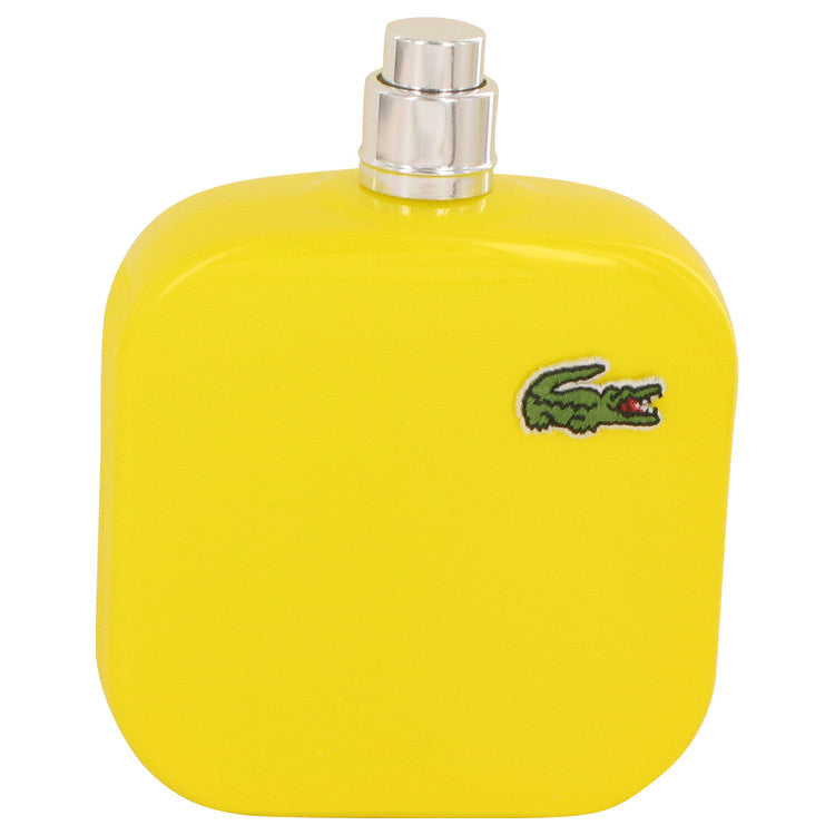 lacoste eau de lacoste l.12.12 jaune by lacoste eau de toilette spray (tester) 3.3 oz