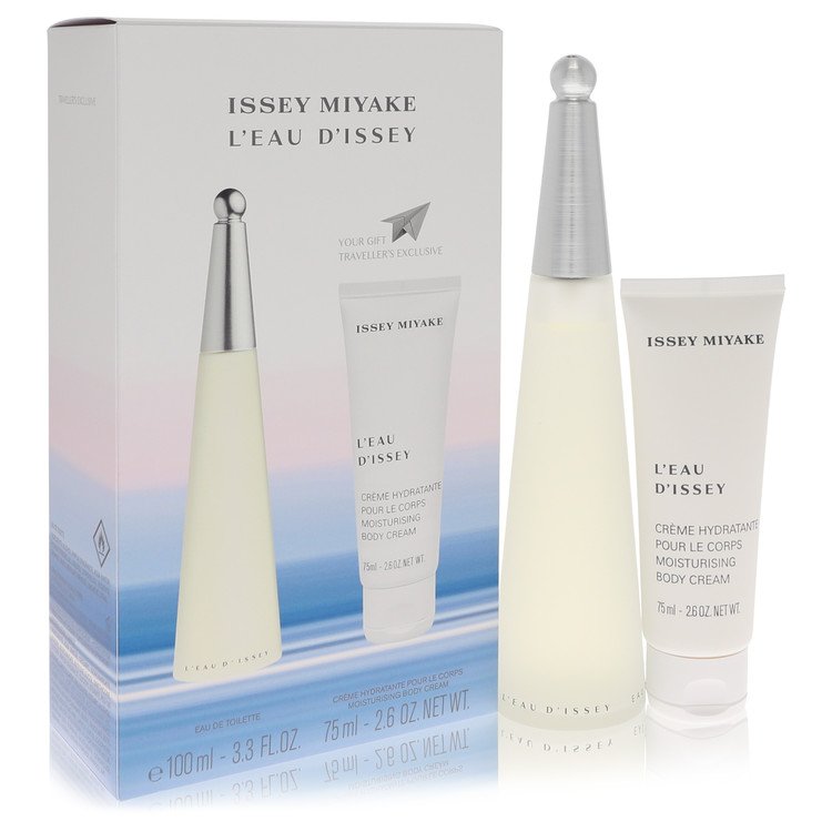 l\'eau d\'issey (issey miyake) by issey miyake gift set - 3.3 oz eau detoilette spray + 2.6 oz body cream --