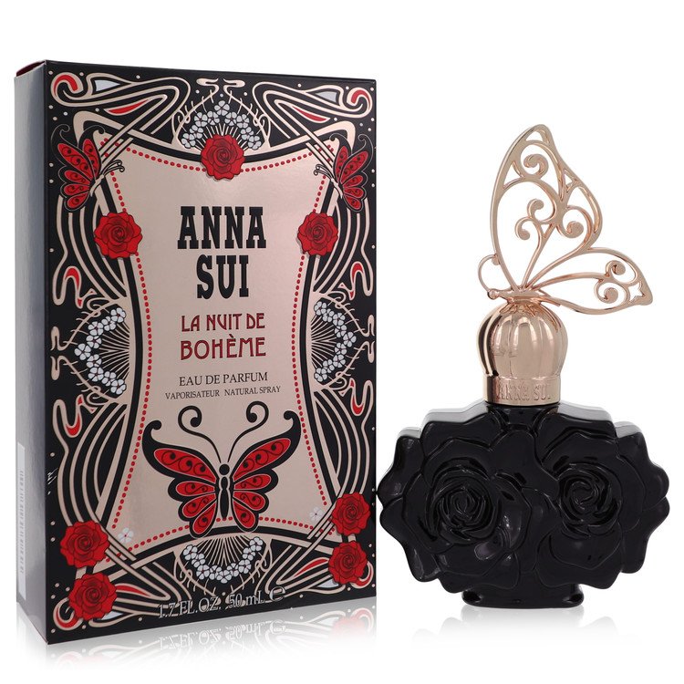 la nuit de boheme by anna sui eau de parfum spray 1.7 oz