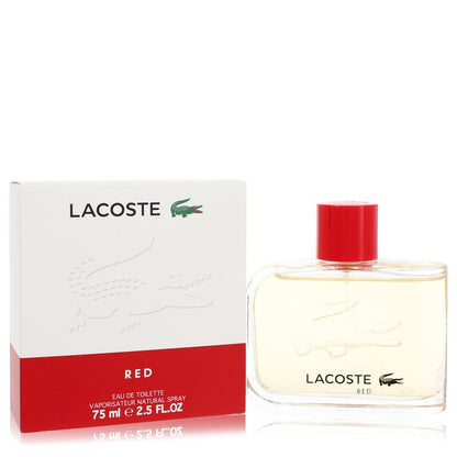 lacoste red style in play by lacoste eau de toilette spray (new packaging) 2.5 oz