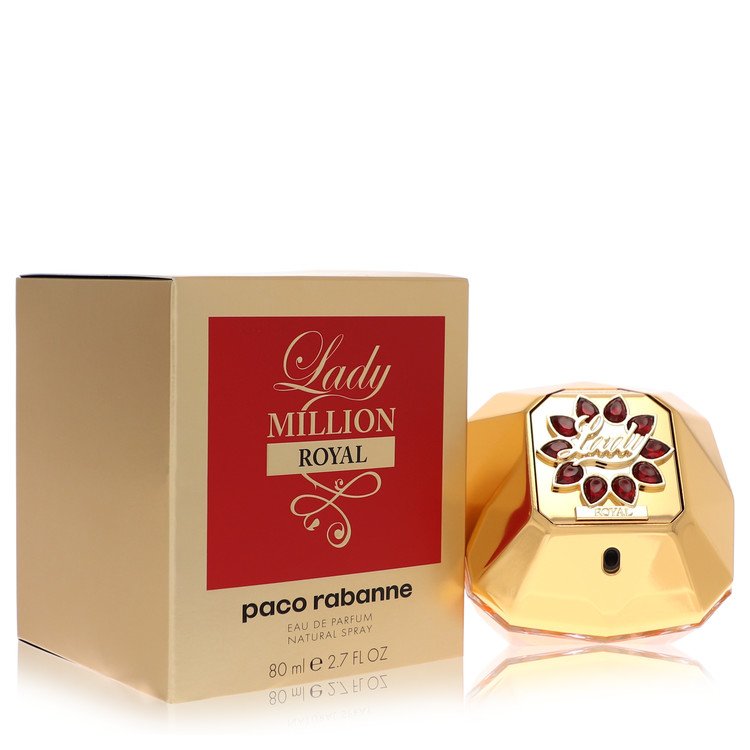 lady million royal by paco rabanne eau de parfum spray 2.7 oz