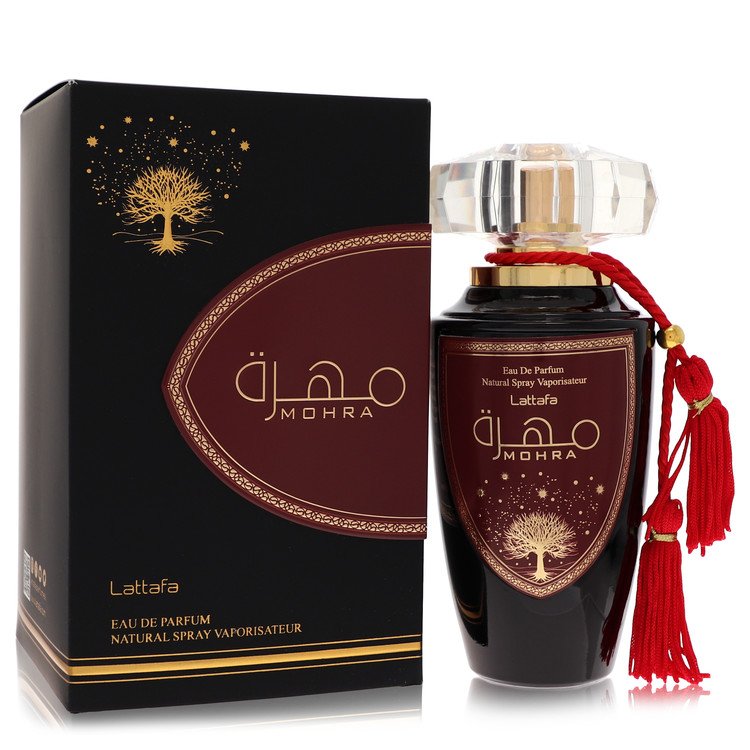 lattafa mohra by lattafa eau de parfum spray (unisex) 3.4 oz