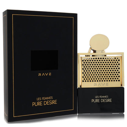 lattafa rave pure desire gold by lattafa eau de parfum spray 3.4 oz