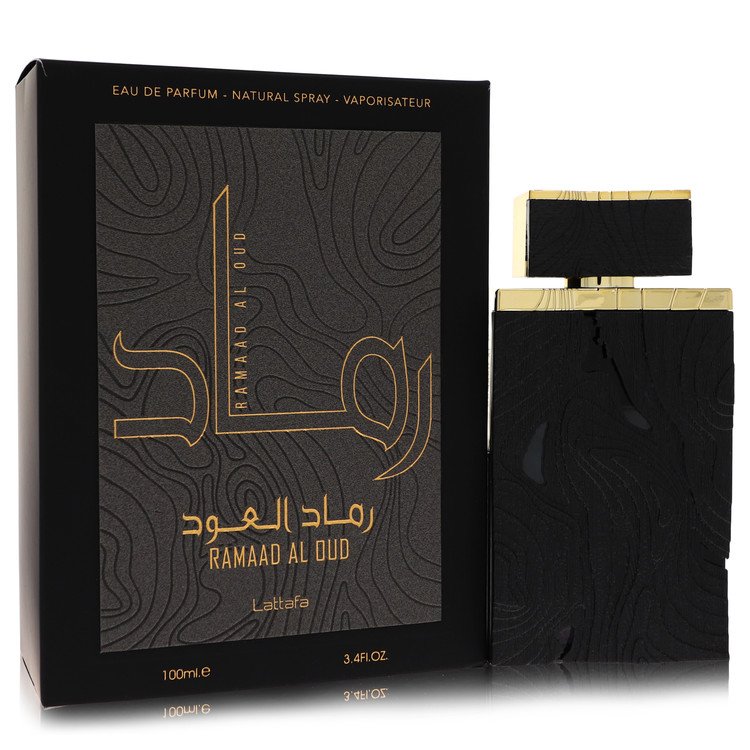 lattafa ramaad al oud by lattafa eau de parfum spray (unisex) 3.4 oz