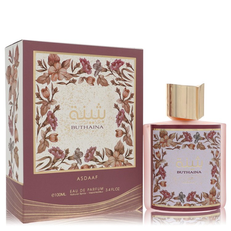 lattafa asdaaf buthaina by lattafa eau de parfum spray (unisex) 3.4 oz