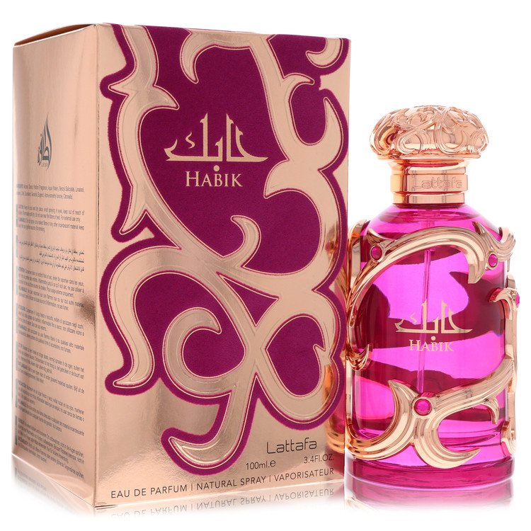 lattafa habik by lattafa eau de parfum spray 3.4 oz