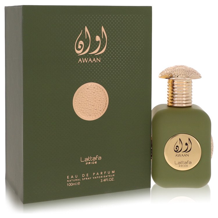 lattafa pride awaan by lattafa eau de parfum spray (unisex) 3.4 oz
