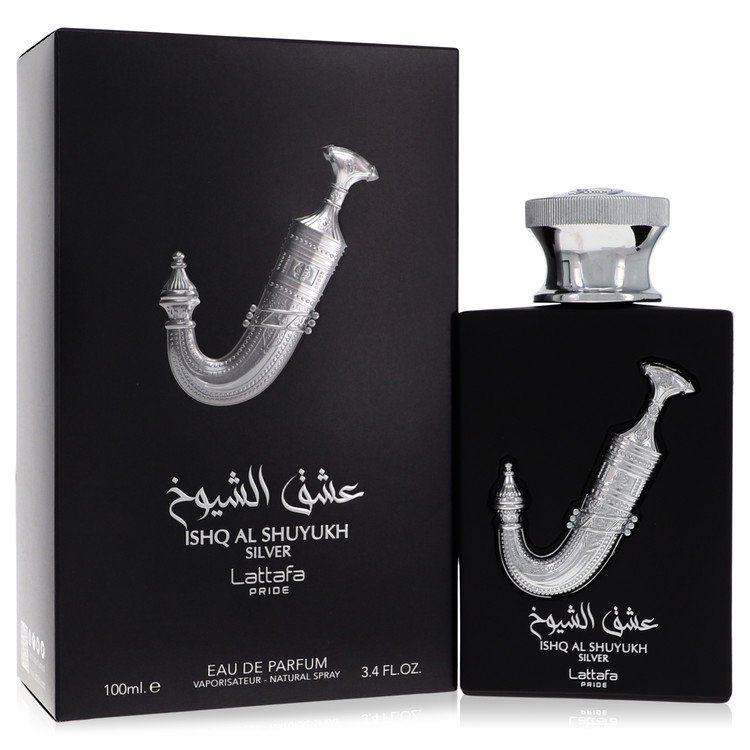 lattafa pride ishq al shuyukh silver by lattafa eau de parfum spray (unisex) 3.4 oz