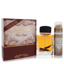 lattafa pure oudi by lattafa eau de parfum spray plus 1.7 oz deodorant 3.4 oz