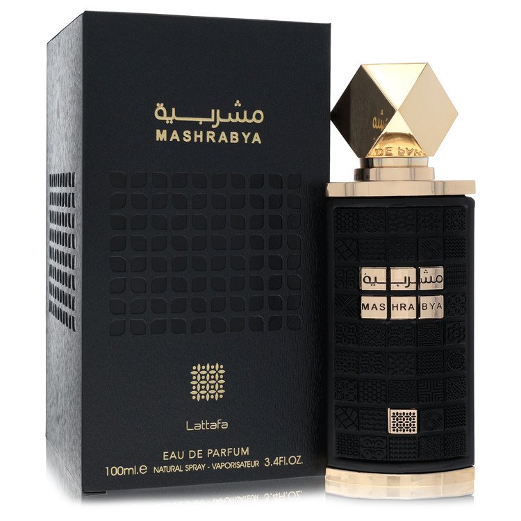 lattafa mashrabya by lattafa eau de parfum spray (unisex) 3.4 oz