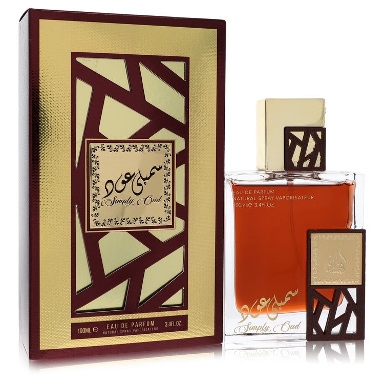 lattafa simply oud by lattafa eau de parfum spray (unisex) 3.4 oz