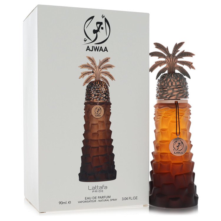 lattafa pride ajwaa by lattafa eau de parfum spray (unisex) 3.04 oz