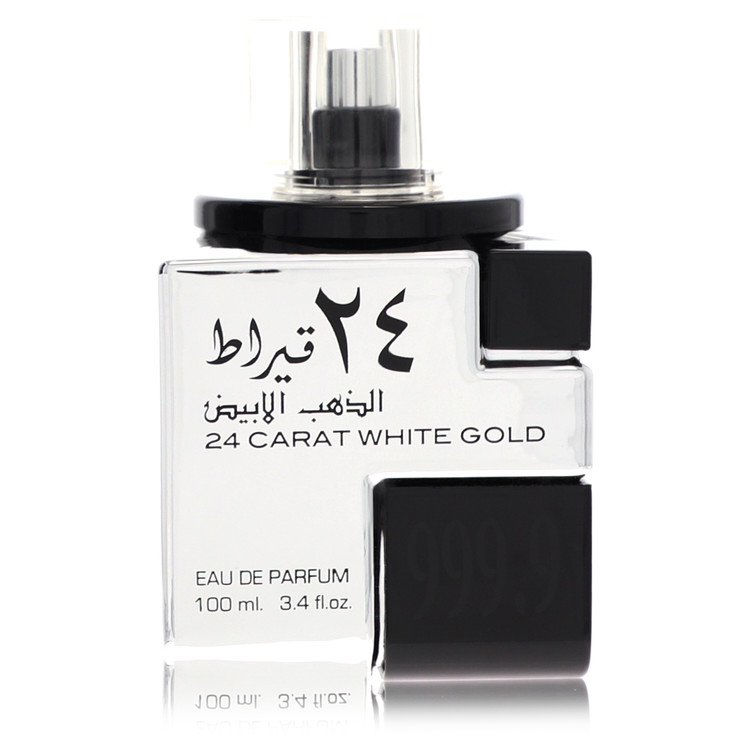 lattafa 24 carat white gold by lattafa parfum 3.4 oz