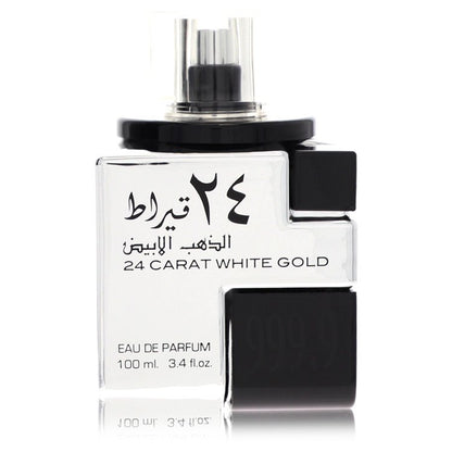 lattafa 24 carat white gold by lattafa parfum 3.4 oz