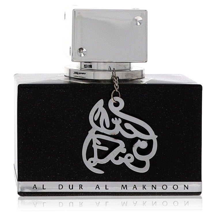 lattafa al dur al maknoon silver by lattafa parfum 3.4 oz