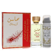 lattafa mahasin crystal by lattafa eau de parfum spray with 3.4 oz