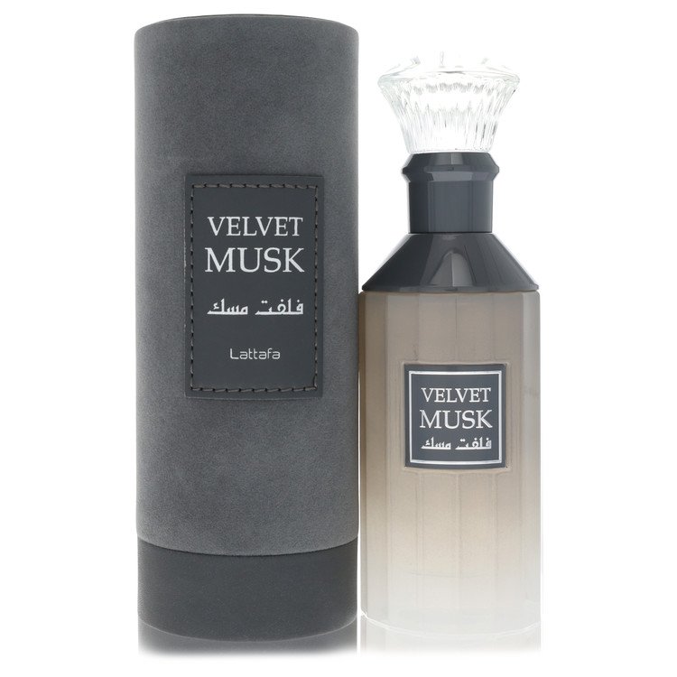 lattafa velvet musk by lattafa eau de parfum spray (unisex) 3.4 oz