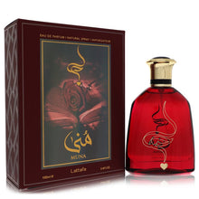 lattafa muna by lattafa eau de parfum spray (unisex) 3.4 oz