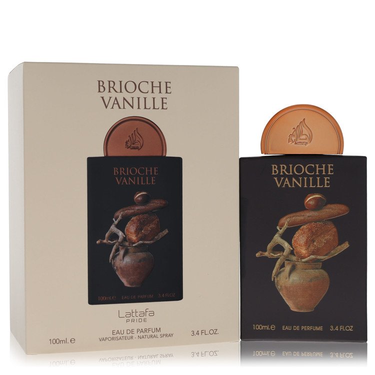 lattafa pride brioche vanille by lattafa eau de parfum spray 3.4 oz