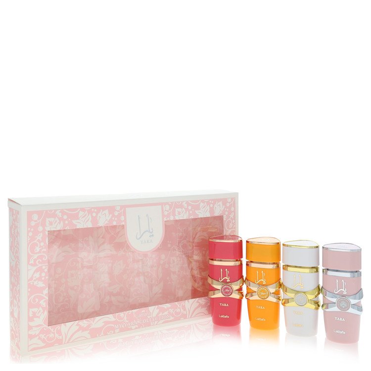 lattafa yara by lattafa gift set -- mini my yara edp collection- --