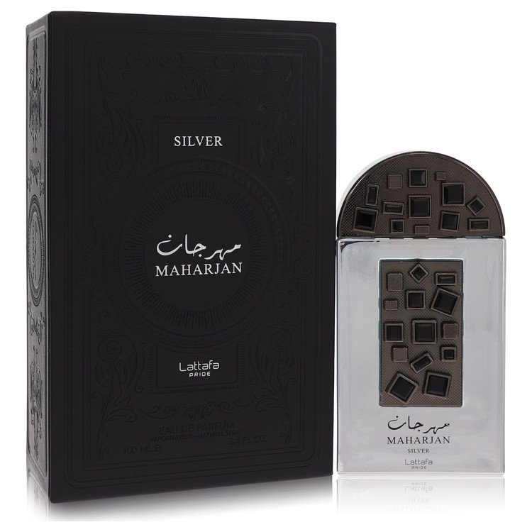 lattafa pride maharjan silver by lattafa eau de parfum spray (unisex) 3.4 oz