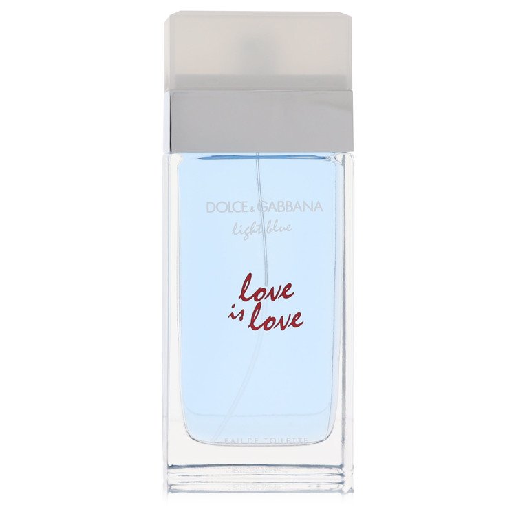 light blue love is love by dolce & gabbana eau de toilette spray (tester) 3.3 oz