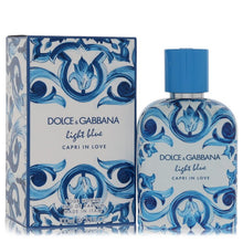 light blue capri in love by dolce & gabbana eau de parfum refillable spray 3.3 oz