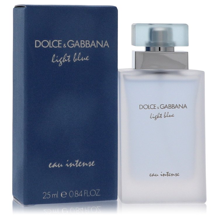light blue eau intense by dolce & gabbana eau de parfum spray .84 oz