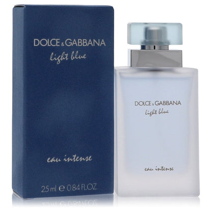 light blue eau intense by dolce & gabbana eau de parfum spray .84 oz