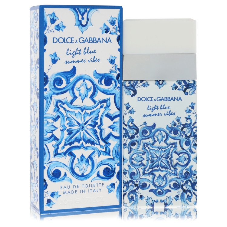 light blue summer vibes by dolce & gabbana eau de toilette spray 1.7 oz