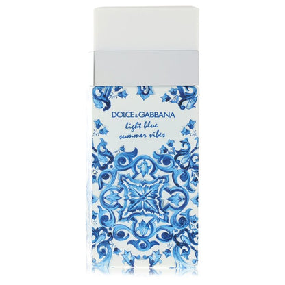 light blue summer vibes by dolce & gabbana eau de toilette spray (tester) 3.3 oz