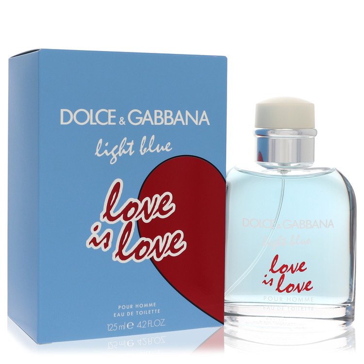 light blue love is love by dolce & gabbana eau de toilette spray 4.2 oz