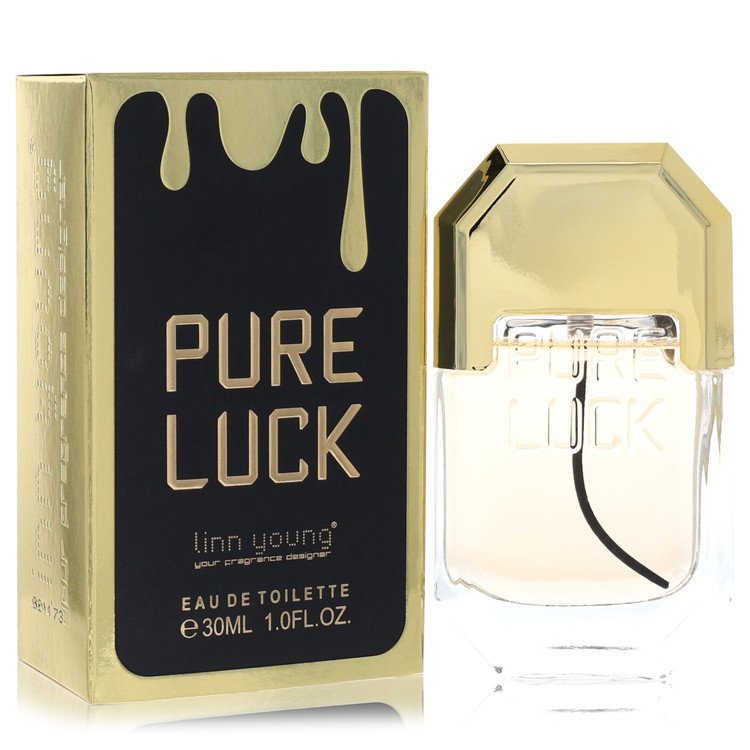 linn young pure luck by linn young eau de toilette spray 1 oz