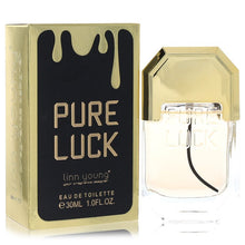 linn young pure luck by linn young eau de toilette spray 1 oz