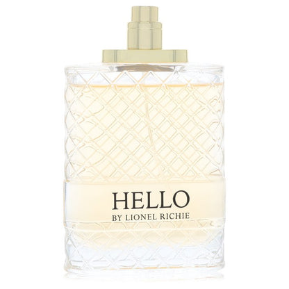 lionel richie hello by lionel richie eau de parfum spray (tester) 3.4 oz