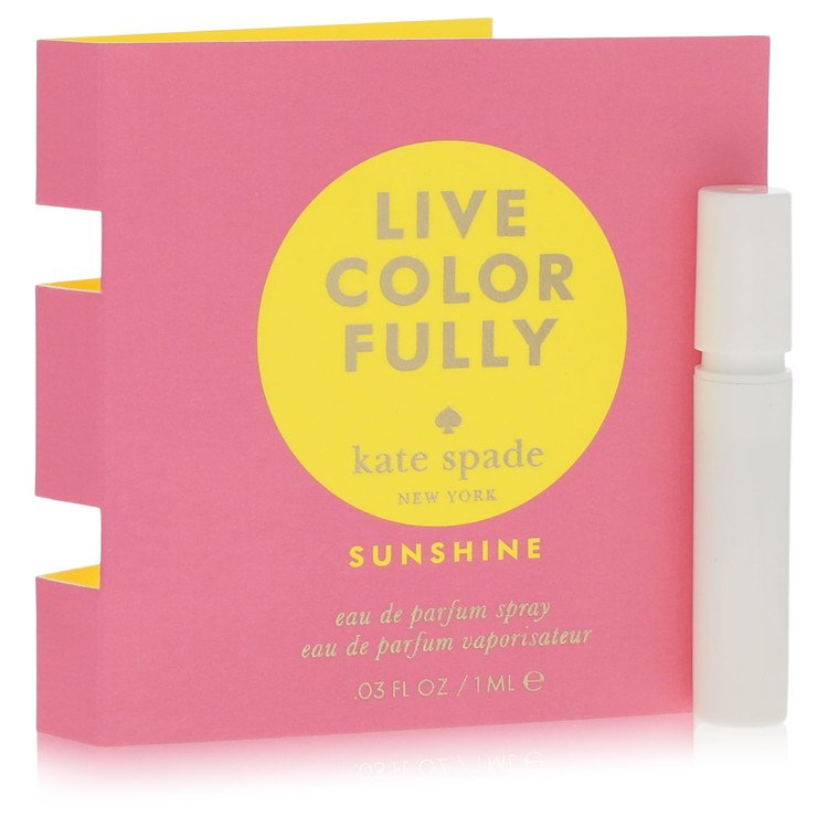 live colorfully sunshine by kate spade vial (sample) 0.03 oz