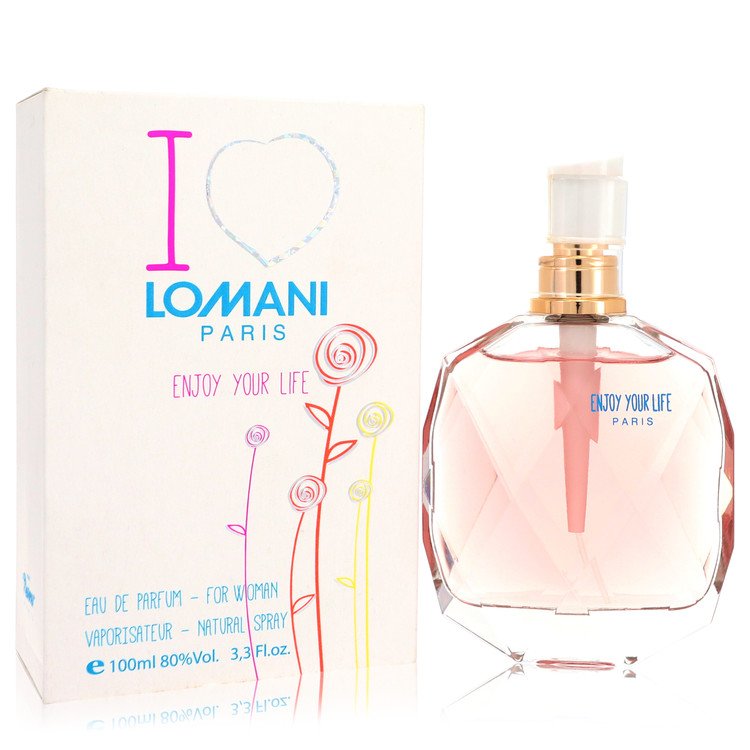 lomani enjoy your life by lomani eau de parfum spray 3.4 oz