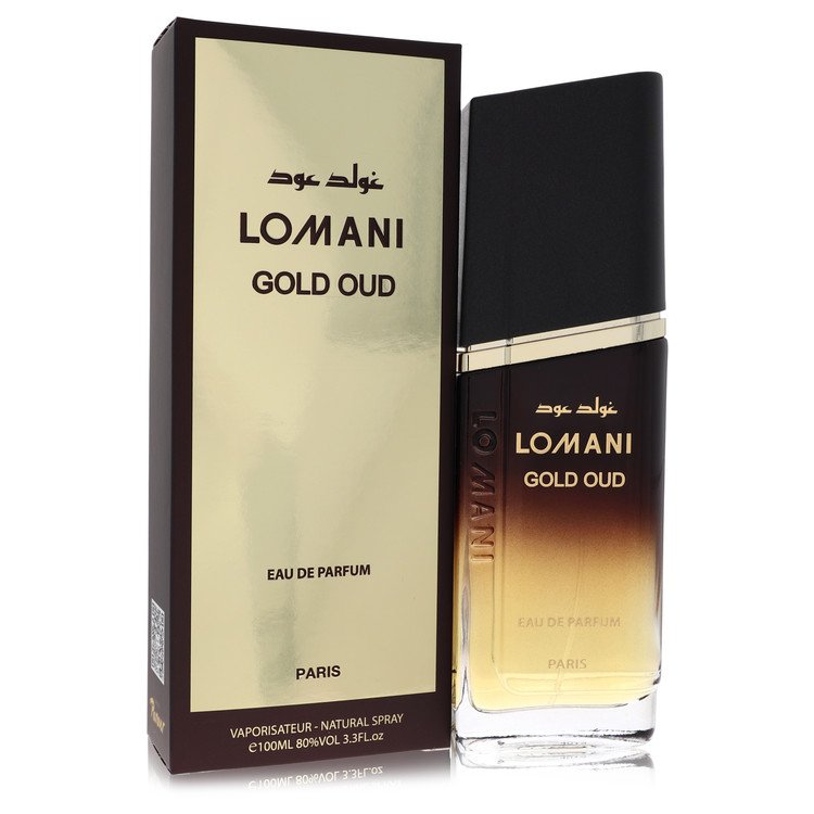 lomani gold oud by lomani eau de parfum spray 3.3 oz